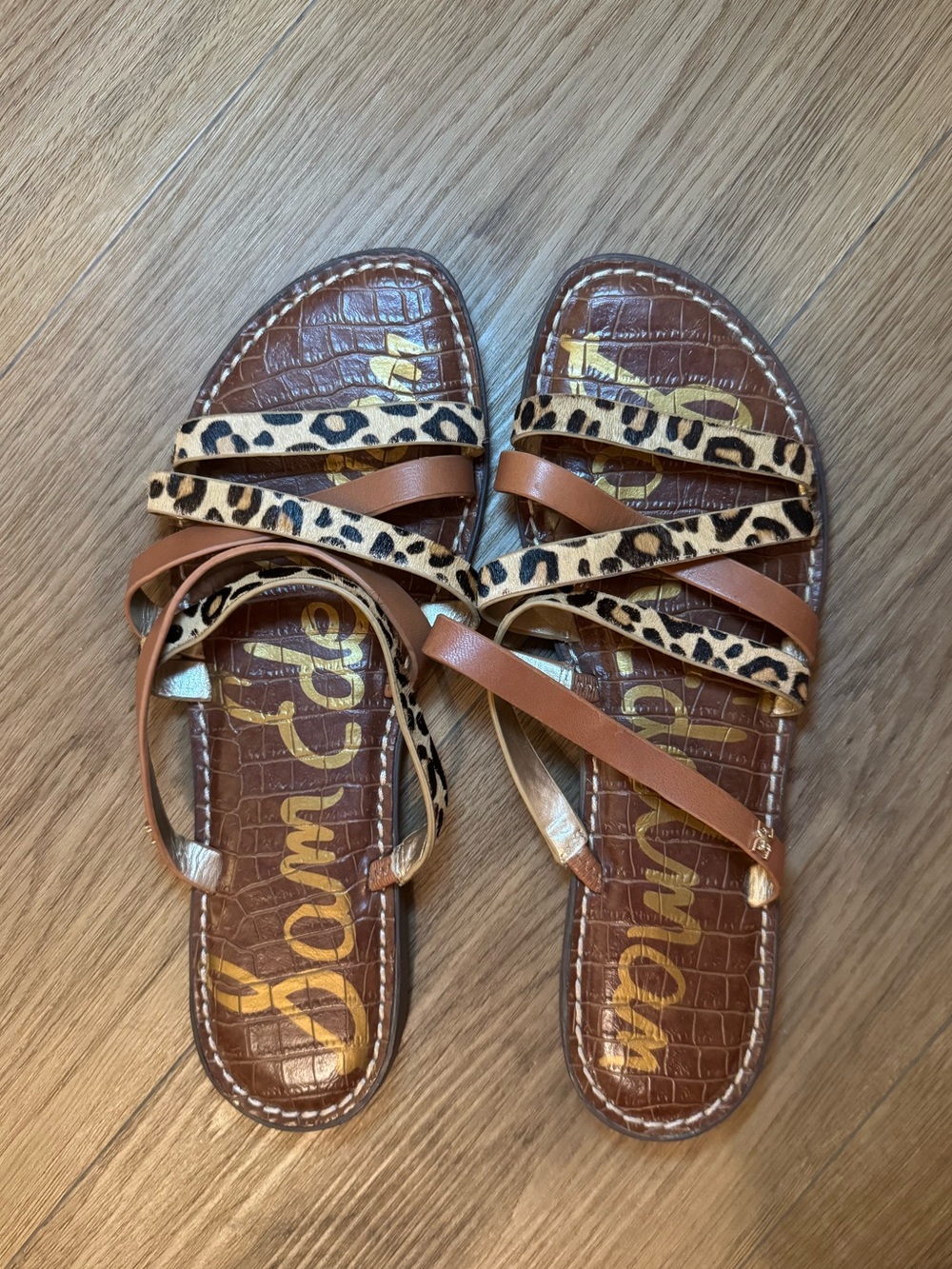 New Sam Edelman cheetah print sandals - Picture 6 of 6
